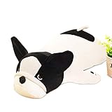 YINUOWEI Cute Plush Stuffed Animal Pillow Soft Huggable Bulldog Doll Cushion Toys Gift for Baby Toddler, 50CM/19.5''