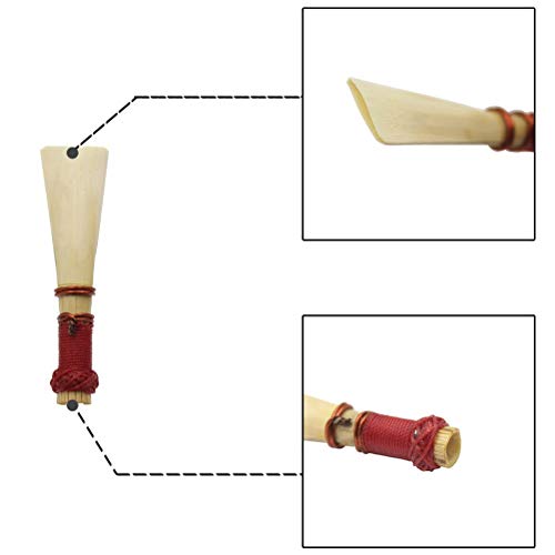 Outdoor - Sports - 1PC Medium Strength Bassoon Reed With Case Bassoon Parts & Accessories - Thumbnail 3