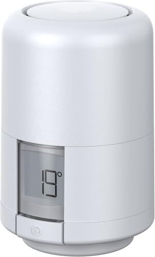 Hive Smart Heating Thermostatic Radiator Valve (TRV) with Smartphone Compatibility, White