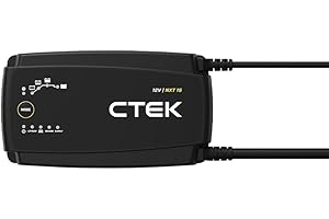 CTEK 40-727 NXT 15, High-Performance 15A Battery Charger Designed to Handle Any Type of 12V Battery