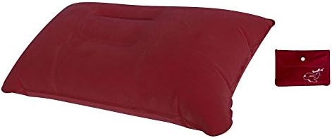 coolcoo2 Outdoor Hiking Camping Traveling Beach PVC Inflatable Pillow Mattress Tent Accessories (Red)