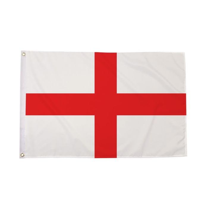 Flagmax St George England Flag – English Cross of St George Flag (5ft x 3ft (150cm x 90cm))