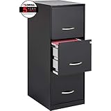 LLR18573 - Lorell SOHO 18 3-Drawer Vertical File