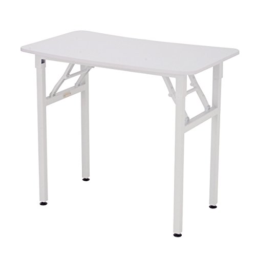 60 Off 折りたたみ ベーシック ネイルテーブル ホワイト 幅86 5cm 奥行50cm 高さ74 5cm ネイルテーブル ネイルデスク 折りたたみテーブル スリムデスク パソコンデスク Pcデスク 平机 作業台 折り畳み ネイル デスク テーブル 机 ネイルサロン ジェルネイル セルフ