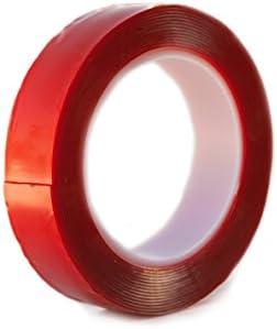 Slip Guard Heavy Duty Mounting Tape - Double Sided Waterproof Adhesive Tape - 1" x 15 Feet (1mm Thick), Clear