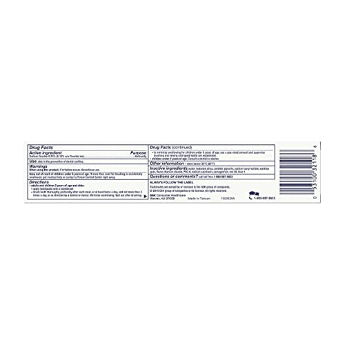 AQUAFRESH CAVITY PROTECTION FLUORIDE TOOTHPASTE FOR HEALTHY GUMS, STRONG TEETH, AND FRESH BREATH, COOL MINT, 5.6 OZ
