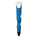 Soyan 3D Printing Pen for Doodling, Prototyping Design and Art Making, Easy to Use, 3D Pen for Beginners (Blue)