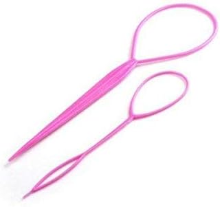 Trimming Shop Hair Braid Tool Set, Durable Plastic Topsy Tail Tool