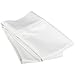 Superior 1200 Thread Count 100% Egyptian Cotton, Soft and Breathable, 2-Piece Standard Pillowcase Set Solid, White