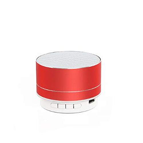 Haut-Parleur Portable Bluetooth étanche Voyage en Plein airHaut-Parleur sans Fil Bluetooth subwoofer de Carte Son d’ordinateur d’ordinateur Rouge 70mmx45mm