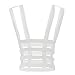 YiZYiF Men's Strong Nylon Elastic Straps Brace Body Chest Harness Costumes White One Size