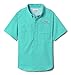 Columbia Kids & Baby Big Boys’ Tamiami Short Sleeve Shirt, Bright Aqua, Mediumthumb 4