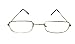 RIN Santa Glasses Square Shaped Gold