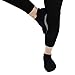 BestSocks Non Slip Yoga Pilates Barre Socks with Silicone Strong Grips and Jump Socks, Medium