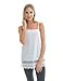 Kolouri Women's Lace Shirt Extender Camisole Tank Top