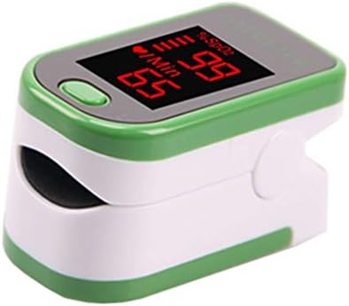 LYXMY Fingertip Pulse Oximeter with LED Display,Portable Oxygen Saturation Monitor Heart Rate,Pulse Rate for Family Health Care(Green)