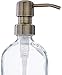 Antiqued Brass Soap Pumps with Collar Rings - 2pk - Replacement Pumps for Your Bottles, Mason Jars or Other DIY Soap or Lotion Dispensers