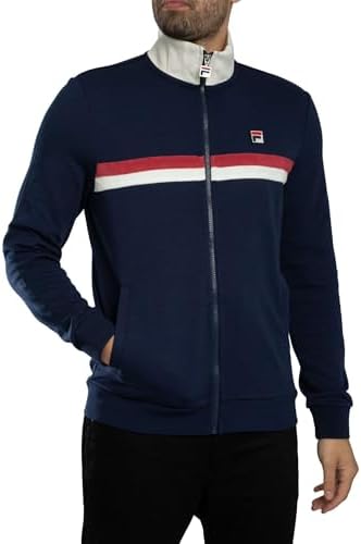 Amazon.com: Fila Men's Match Fleece Full Zip Jacket Black S