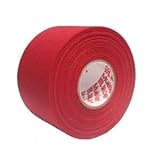 M-Tape Colored Athletic Tape - Red, 6 Rolls