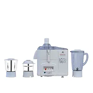 Florita ISI Approved Optima Plus 500 Watt Juicer Mixer Grinder With 3 Jar (Wet jar 1500 ml, Dry jar 1000 ml & Chutney jar 350 ml) Stainless Steel blades