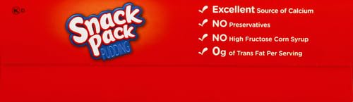 SNACK PACK CHOCOLATE AND VANILLA FLAVORED PUDDING CUPS FAMILY PACK, 12 COUNT PUDDING CUPS (1 PACK)