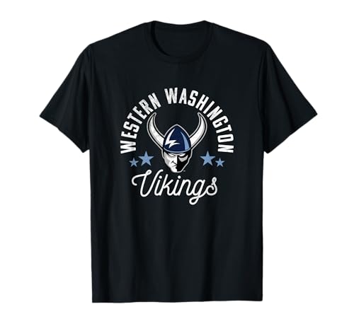 Western Washington University Vikings Logo T-Shirt