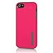 iPhone 5 5S SE Case, Incipio DualPro Case Shockproof Hard Shell Hybrid Authentic Rugged Cover - Charcoal/Pink