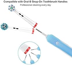 Replacement Toothbrush Heads Compatible with Oral B