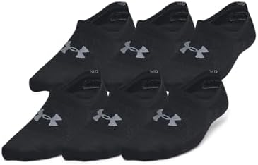 Amazon.com: Under Armour Unisex-Adult Essential No Show Socks 6