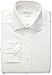 Perry Ellis Men's Slim Fit Wrinkle Free Dress Shirt, Bright White Solid, 17 34/35