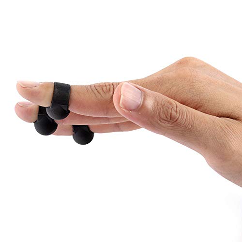 S WIDEN ELECTRIC 4PCS Steel Tongue Drum Finger Sleeve Knocking, Drum Finger Picks, Playing Finger Cover, Drum Finger Ring
