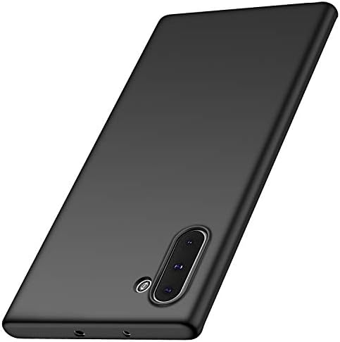 Kqimi Case for Samsung Galaxy Note10 [Ultra-Thin] Premium Material Slim Full Protection Cover for Samsung Galaxy Note10 2019(Black)