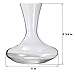 Lily's Home Individual Glass Wine Decanters, Miniature Personal Size Carafes Ideal for Dinner Parties and Wine Tastings, Makes Wonderful Gift - Set of 4
