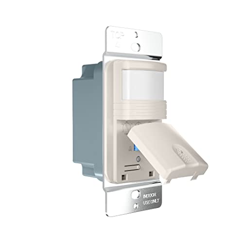 EverElectrix Motion Sensor Light Switch, Neutral Wire Required, Single