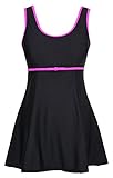 Women's Plus Size Swimwear Modest Bathing Suits Cover up Swim Dress