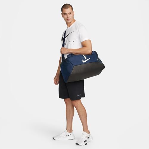 CU8097-410 NK ACDMY Team S Duff Gym Bag Unisex Adult Midnight Navy/Black/(White) Tamaño Uni — foto 7 de 8