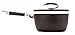 DaTerra Cucina - 2.6 Qt Nonstick Ceramic Saucepan with Lid – Induction Compatible Cooking Pot, Nonstick Ceramic Sauce Pan for Soup, Pasta, Milk, and More, Medium Size for Kitchen, Oven Safe