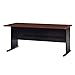 Bush Furniture Series A 72W Desk Workstation for Home or Professional Workspace, Desktop Solution for Office Use, Hansen Cherry