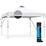 Quictent 10x10 Pop up Canopy Tent Easy One Person