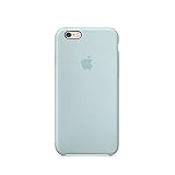 Optimal shield Soft Leather Apple Silicone Case Cover for Apple iPhone 6 /6s (4.7inch) Boxed- Retail Packaging (Mint Green)