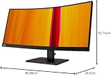 Lenovo T34W 34 Inch WQHD 1000:1 Monitor DisplayPort view 10