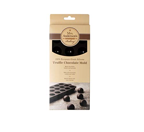 Mrs. Anderson's Baking 43763 Chocolate Mold, Truffle, Brown