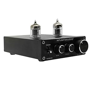 Docooler FX-Audio Mini HiFi Audio voorversterker 6K4 versterker ventiel buffer treble bass instelling RCA voorversterker…