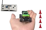 Ideas In Life Mini RC Car Baja Racer - Remote Control Nano Racing with Radio Remote Small Kids Toy Off Road Action Styles Colors Vary