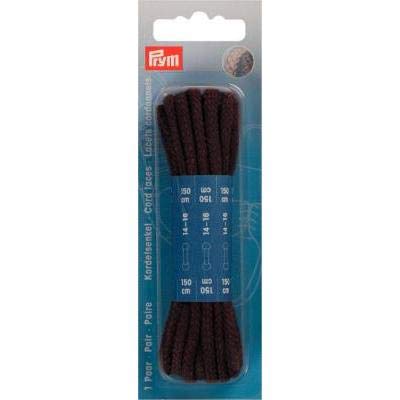 Prym Runds Small Kids, 150 cm x Ø 5 mm, Braun, 2 Stück