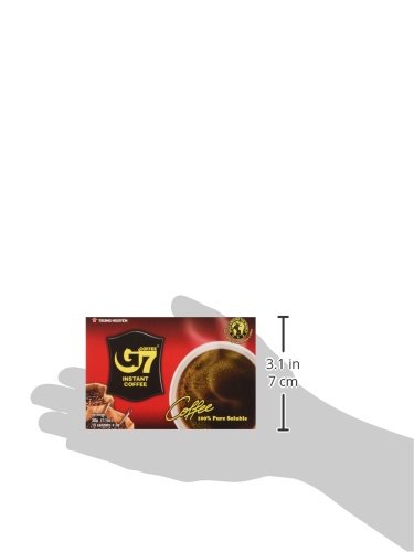 G7 pure black coffee, 30 Grams by Trung Nguyen