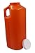 Healthstar 24 Hour Urine Collector Specimen Container 3,000 Milliliter | Leak Proof Screw Cap Lid, No Odor, Graduated Measuring, Durable - Amber Color