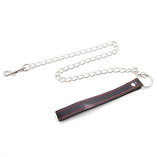 JINGJQINGCAO Sex Toys BDSM Neck Chain Metal Bondage Collar Ring Restrain Necklace Couples Slave Cosplay Men Adult Erotic Adult Games