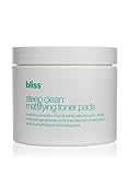 bliss Steep Clean Mattifying Toner Pads