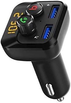 Zeekart Car X8 Bluetooth FM Transmitter Car Radio Adapter Dual USB Rapid Fast Charger Compatible with All Smartphones Supports Calling and USB Zeekart Car X8 Bluetooth FM Transmitter Car Radio Adapter Dual USB Rapid Fast Charger Compatible with All Smartphones Supports Calling and USB
